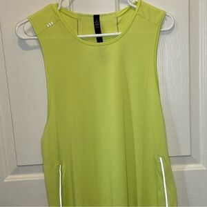 lululemon Lime Green Tank Top - L - NWT